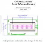 CFAH1602AGGHJT Mechanical Drawing