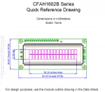CFAH1602BYMIJT Mechanical Drawing CFAH1602BYMIJT Mechanical Drawing