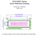 CFAH1602JNYGJP Mechanical Drawing