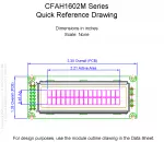 CFAH1602MTTIET Mechanical Drawing