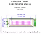 CFAH1602OTMIET Mechanical Drawing