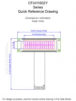 CFAH1602YNYGET Mechanical Drawing