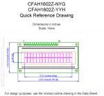 CFAH1602ZNYGET Mechanical Drawing