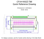 CFAH1602ZTMIET Mechanical Drawing