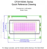 CFAH1604ATMIJP Mechanical Drawing CFAH1604ATMIJP Mechanical Drawing