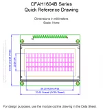 CFAH1604BNGHET Mechanical Drawing