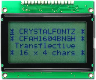 Sunlight Readable 16x4 Character Module (CFAH1604B-NGH-ET)