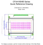 CFAH1604BYYHET Mechanical Drawing