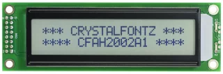 20x2 Character Dark on Gray LCD (CFAH2002A1-TFH-JT)