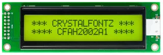 20x2 Dark on Yellow Character LCD (3.3v) (CFAH2002A1-YYH-JTV)