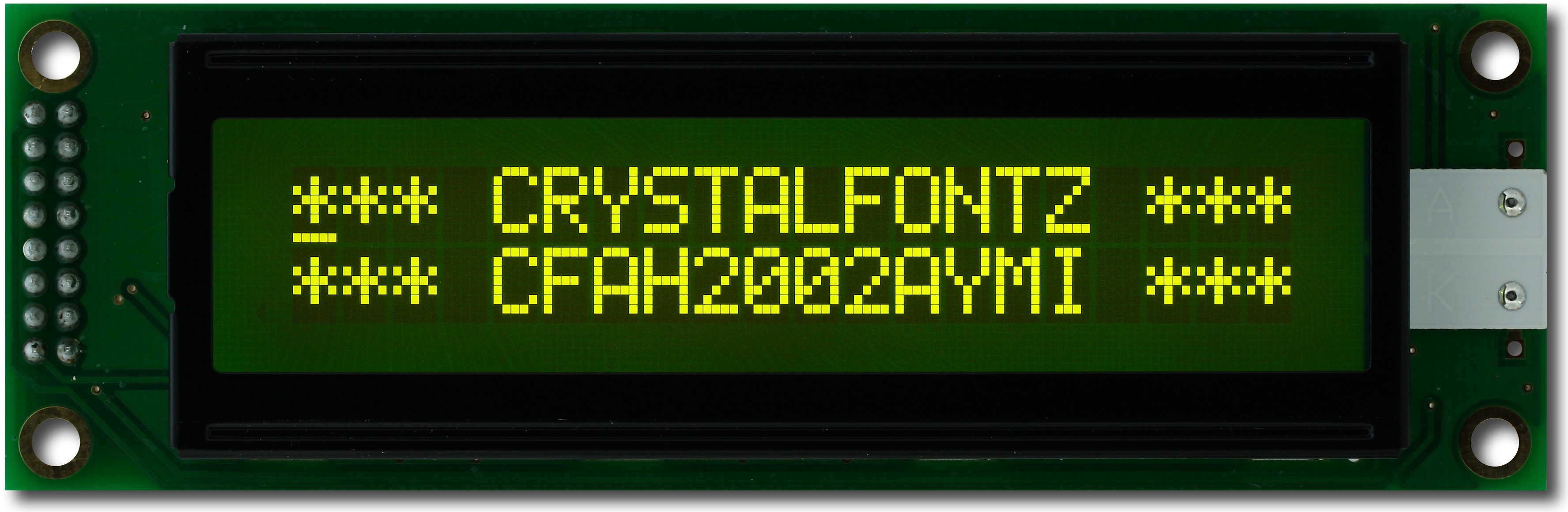 stm32 serial character lcd 20x2 driver