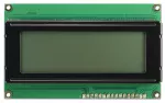 20x4 I2C Character LCD display, front view, powered off.