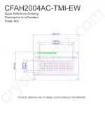 CFAH2004ACTMIEW Mechanical Drawing CFAH2004ACTMIEW Mechanical Drawing