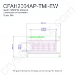 CFAH2004APTMIEW Mechanical Drawing
