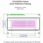 CFAH2004ATFHJT Mechanical Drawing