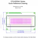 CFAH2004AYMIJT Mechanical Drawing
