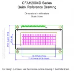 CFAH2004DTMIET Mechanical Drawing