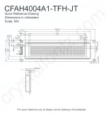 CFAH4004A1TFHJT Mechanical Drawing