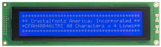 40x4 Character LCD Display (CFAH4004A1-TMI-JT)