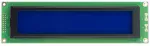 40x4 Character LCD Display, Front view, powered off.