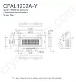 CFAL1202AY Mechanical Drawing