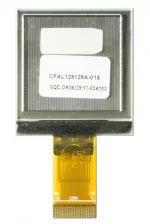 128x128 Square Graphic Yellow OLED Display Module