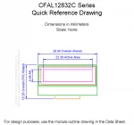 CFAL12832CBB1 Mechanical Drawing