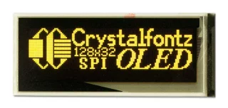Yellow 128x32 Graphic SPI OLED Module (CFAL12832D-PY)