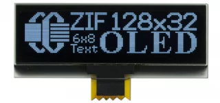 Small 128x32 White OLED Display Module (CFAL12832N0-022W)
