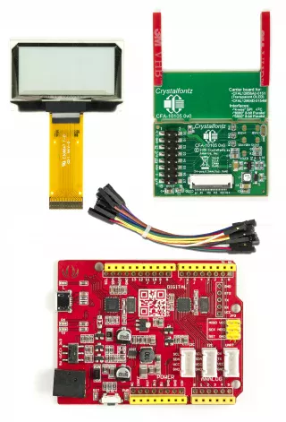 Transparent OLED Development Kit
