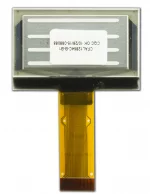 128x64 small 2.2 inch oled display, back view.