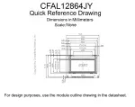 CFAL12864JY Mechanical Drawing CFAL12864JY Mechanical Drawing