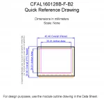 CFAL160128BFB2 Mechanical Drawing