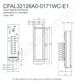 CFAL32128A00171WCE1 Mechanical Drawing