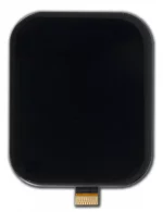 368x448 high density 1.93-inch full-color graphic OLED display module with capacitive touchscreen. Front view, powered off. 
