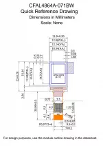 CFAL4864A071BW Mechanical Drawing