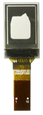 Small 48x64 OLED display - Back view