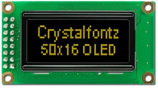 50x16 SPI Graphic OLED Display (CFAL5016A-PY)