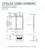 CFAL64128B00096BWC Mechanical Drawing CFAL64128B00096BWC Mechanical Drawing
