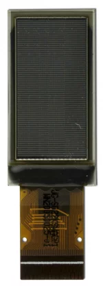 64x128 InCell touchscreen display, back view.