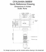 CFAL6448A066BW Mechanical Drawing