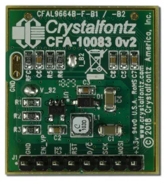 96x64 OLED with carrier board (CFAL9664BFB2-E1-1)