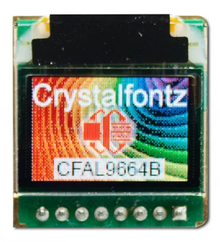 96x64 OLED with carrier board