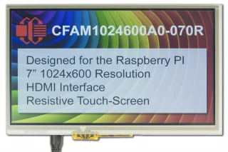 7" Touchscreen Raspberry PI LCD (CFAM1024600A0-070R)