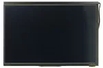 1280x800 10.1 inch IPS TFT Display Module. Full color with resistive touch screen and HDMI interface.
Front view, powered off.