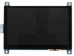 5 Raspberry Pi compatible TFT LCD. Front view, display off.