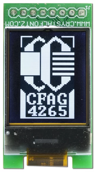 42 x 65 Graphic LCD with Carrier Board (CFAO4265A-TTL-CB)