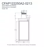 CFAP122250A20213 Mechanical Drawing