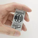 122x250 ePaper display, in-hand, to show size and perspective.