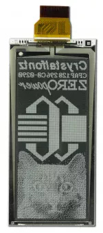 CFAP128296C0-0290 128x296 ePaper/eInk  display module (back view)